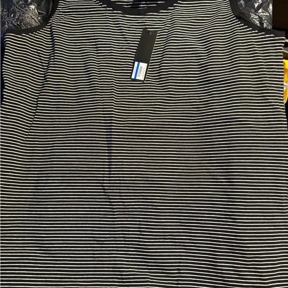 Jones New York Tops - Jones ny signature Black and White Striped Sleeveless Top